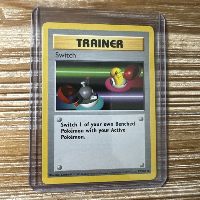 Pokémon Card Switch Base Set 95/102 SHADOWLESS LP-NM