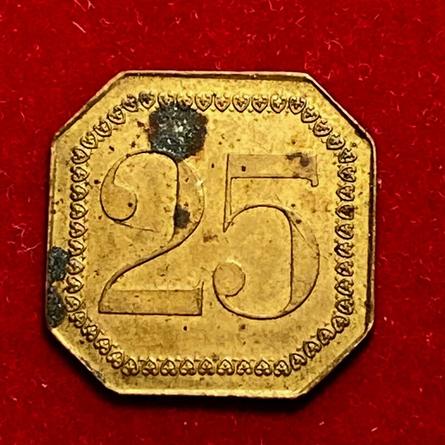 Jeton Casino Ruhl 2 Laiton 23 Mm Collection