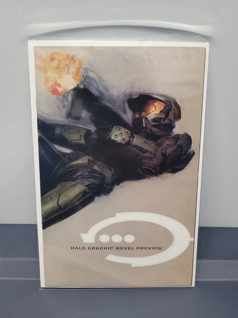 Halo Graphic Novel Preview 2006 Marvel Comics 1st App Master In Chief In Comic