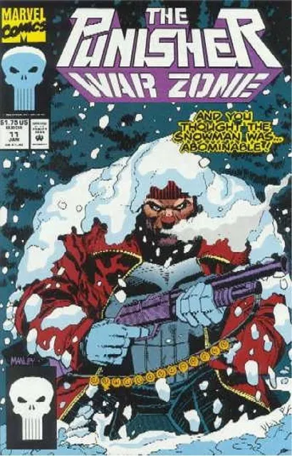 PUNISHER WAR ZONE 11 HIGH GRADE NM MINT 1992 MARVEL 1st SERIES VOL VOLUME V 1 V1
