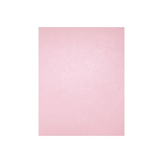 LUX 105 lb. Cardstock Paper 8.5" x 11" Rose Quartz Metallic 1000 Sheets/Pack
