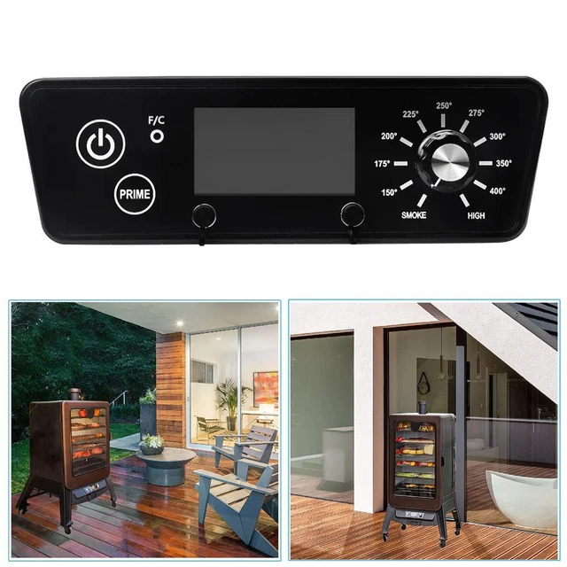 Digitales Thermostat Set vertikales Pelletofen Steuergerät LCD Display