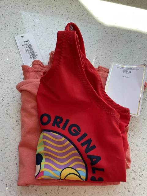 girls swimming costume new next Age 6-9 Months & River Island Vest Top 12-18 Mth
