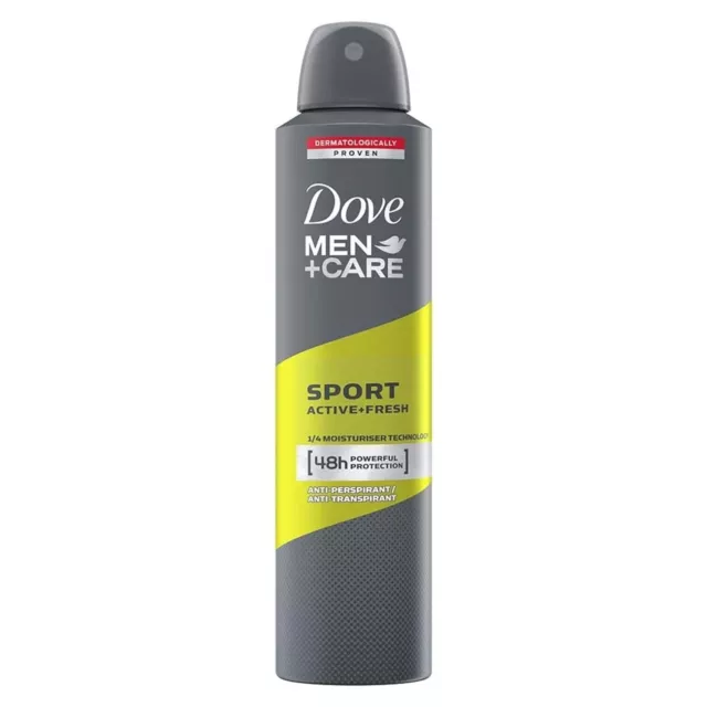 Déodorant antisudorifique en spray Dove Men+Care Sport Active+ Fresh Dry,...