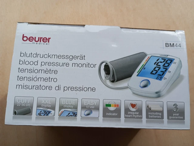 BEURER ARM BLOOD Pressure Measurement And Pulse Monitor BM44 £27.95 ...