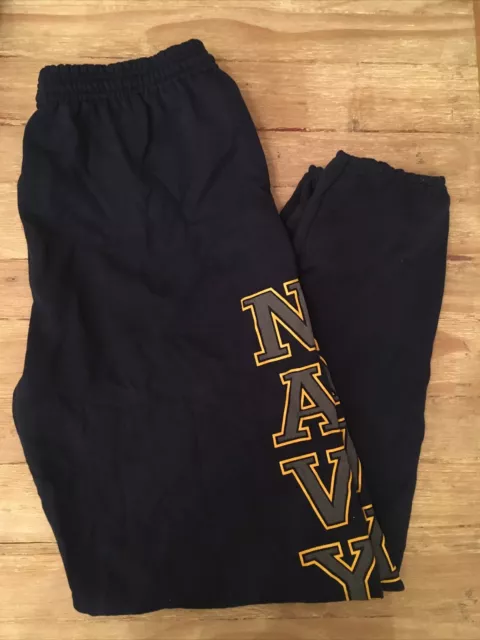 Vintage SOFFE US Navy USN Sweat Pants Adult Medium USA