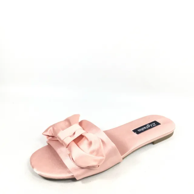 ZigiSoho Valiant Womens Size 6.5 M Light Pink Flat Slide Sandals