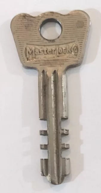 Cerradura de repuesto Steampunk vintage Key Master Lock Co Milwaukee Wis Appx 1-5/8