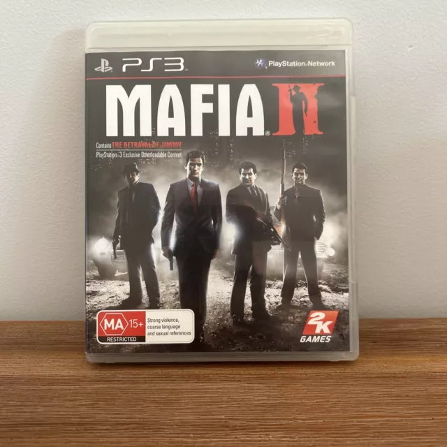 Mafia 2 PS3 + Mafia 3 Deluxe PS4 Complete with Slipcase, Maps, Manuals,  Leaflets