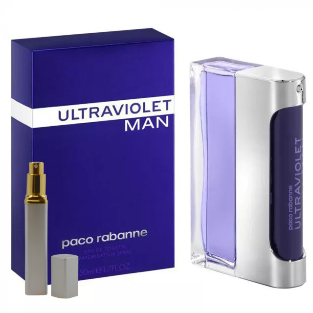 Paco Rabanne Ultraviolet Man EDT in nachfüllbarer Zerstauber 12ml Spray