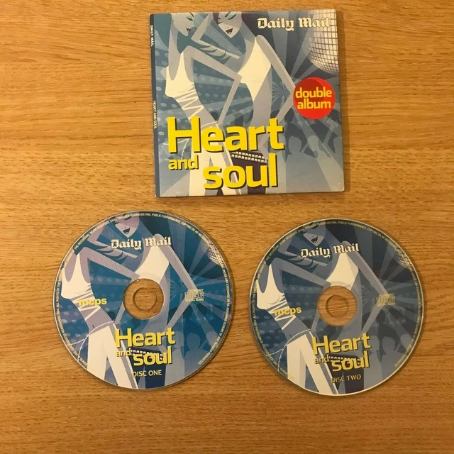 HEART & SOUL VOLUMES 1 & 2 CD (Double Album - 30 TRACKS)- DAILY MAIL ...
