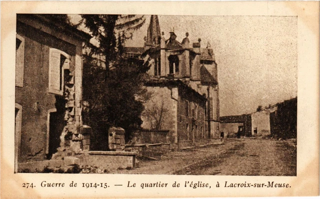 CPA AK Military Le Quarter de l'Église (361713)