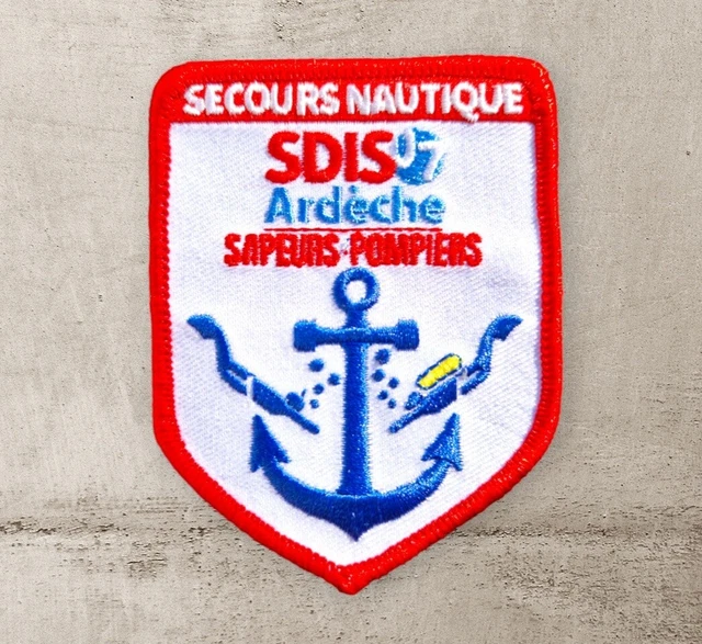 INSIGNE MILITAIRE TISSU Ancre Marine Nationale /H36 EUR 5,00 - FR