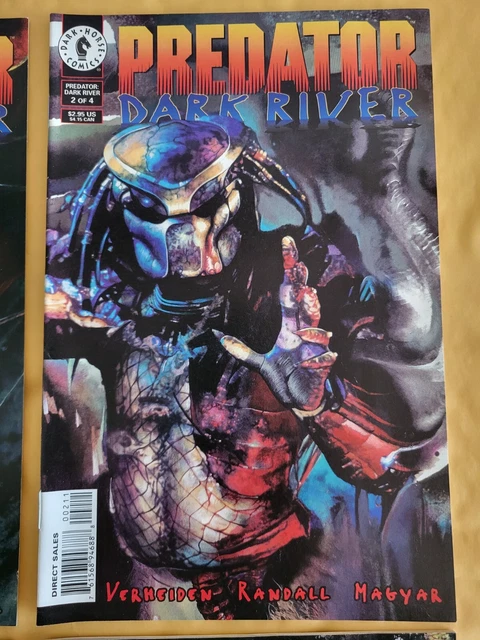 Predator Dark River 1-4 Complete Series Dark Horse Comics 1996, Excellent Cond 3