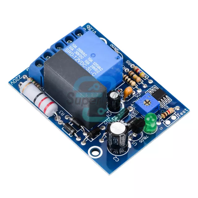 AC 220V Timer Delay Relay Module Timing Turn On/Off 0-100min Switch  Board