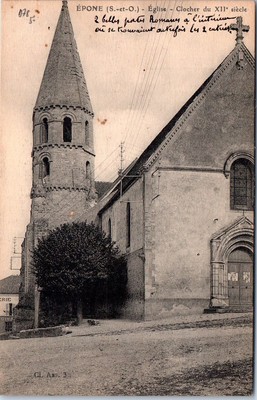 CPA/DEP 78/ EPONE MEZIERES EGLISE 