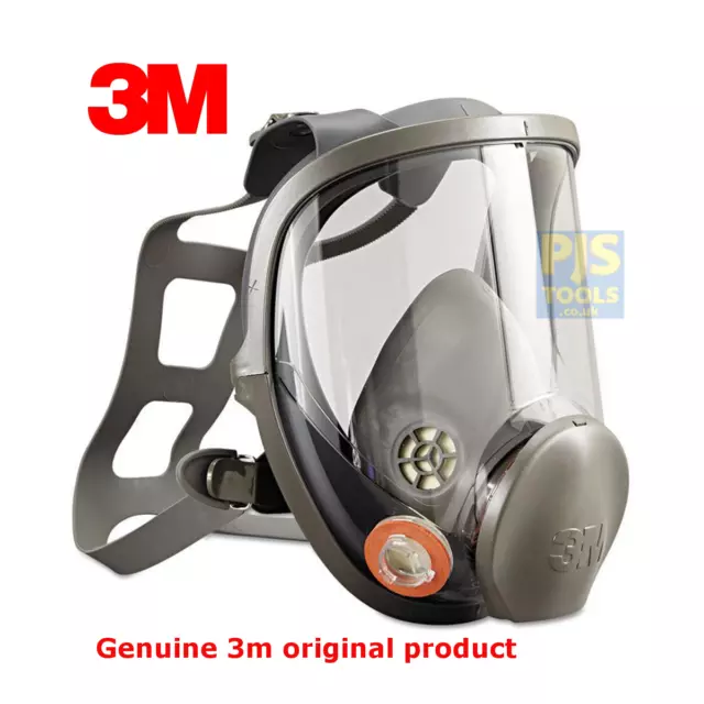 3m genuine 6000 series reusable full face respirator 6800 Medium or 6900 Large