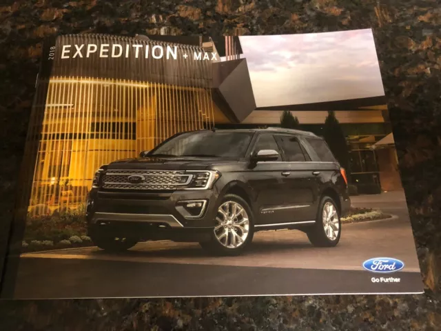 2018 FORD EXPEDITION + MAX 36-page Original Sales Brochure