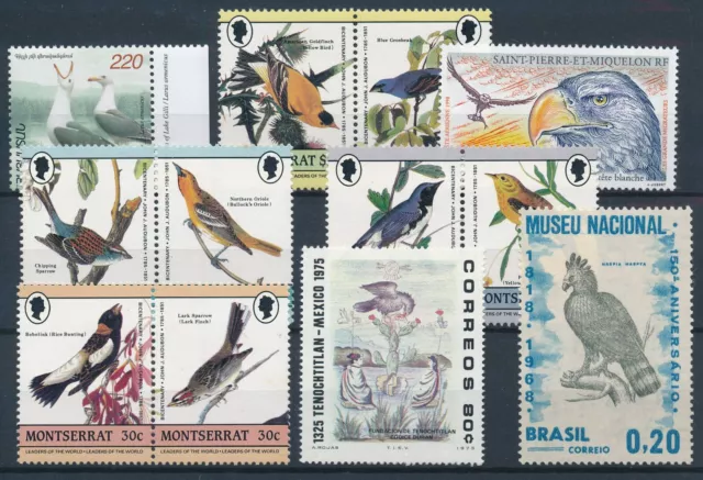 [BIN18881] Worlwide Birds good lot very fine MNH stamps