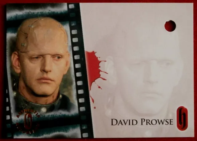 Hammer Horror Series 1 - DAVID PROWSE - UNSIGNED VOIDED Autograph Card HA5, 2007