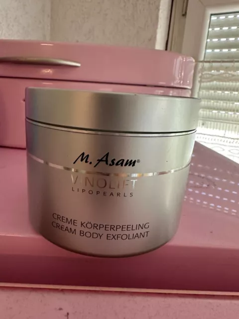 M.Asam Vinolift / Creme Körperpeeling / Cream Body / NEU