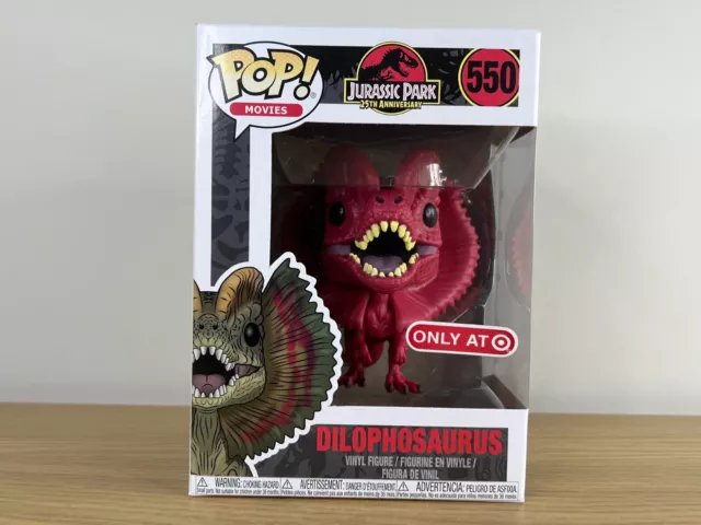 Funko POP Vinyl - Movies - Jurassic Park - Dilophosaurus Red - #550