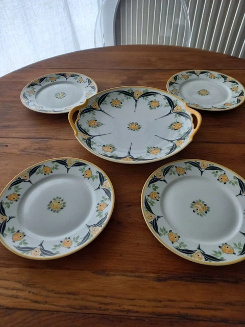 Service à dessert en Limoges