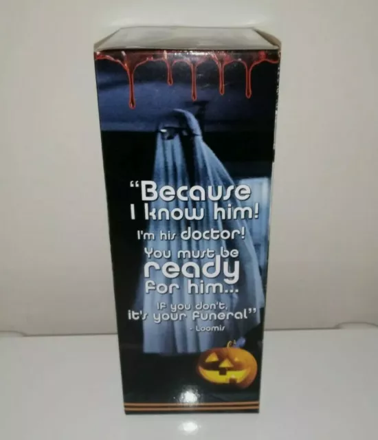 John Carpenter's Halloween MICHAEL MYERS GHOST Royal Bobbles Hot Topic Excl New 3