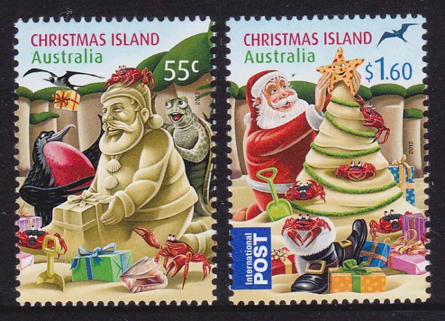 2012 Christmas Island Christmas - MUH Complete Set