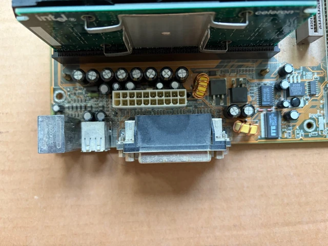 Retro Computer Clicker SOYO SY-V6BE SLOT 1 AGP ISA Retro Motherboard + Celeron 333MHz + 128MB ...