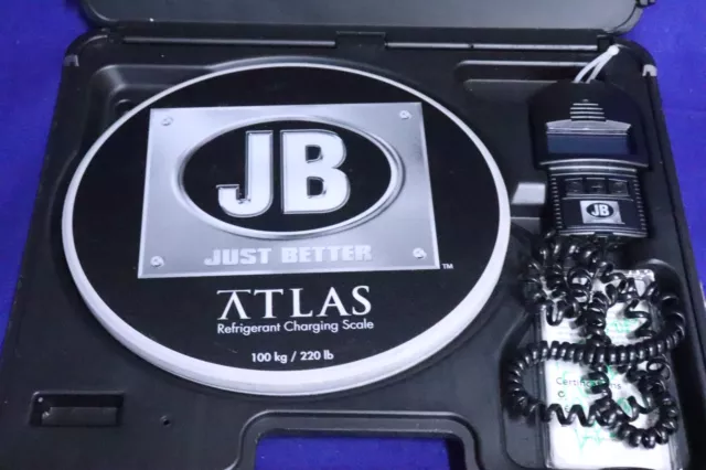 JB Atlas Refrigerant Charging Scale in case