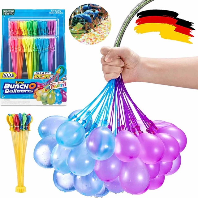 Wiederverwendbare Wasserbomben 12 Stück - Selbstschließende Wasserballons Für Pool & Garten