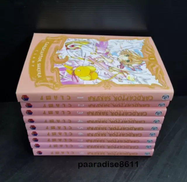 Cardcaptor Sakura Collection Edition Manga von CLAMP Vol. 1-9 Englische...