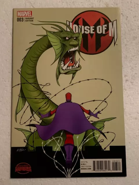 House Of M  #3 Nm 1:25 Retailer Incentive Variant - Marvel Comics