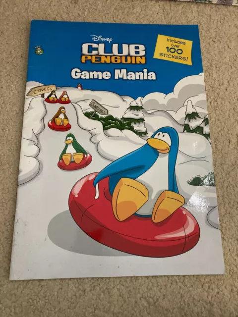 Club Penguin Game Mania Sticker Book