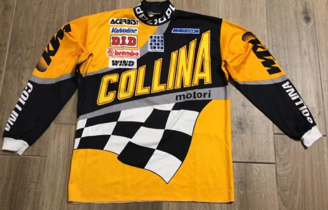 PRO-LINE COLLINA MOTORI Jersey vintage retro Mx motocross maglia epoca cross