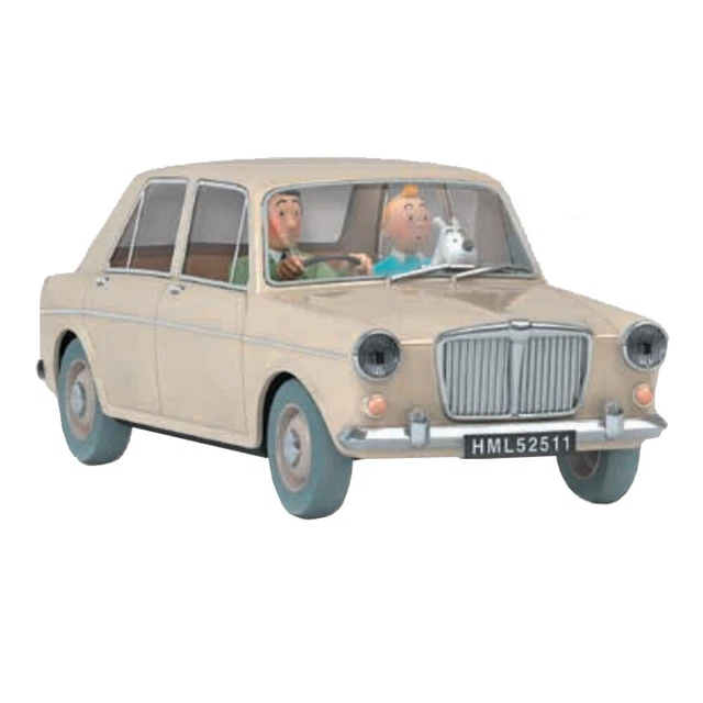 Figurine La MG De L'Auto-Stop – Tintin – Moulinsart N°67 – 1/24ème, Résine, Neuve