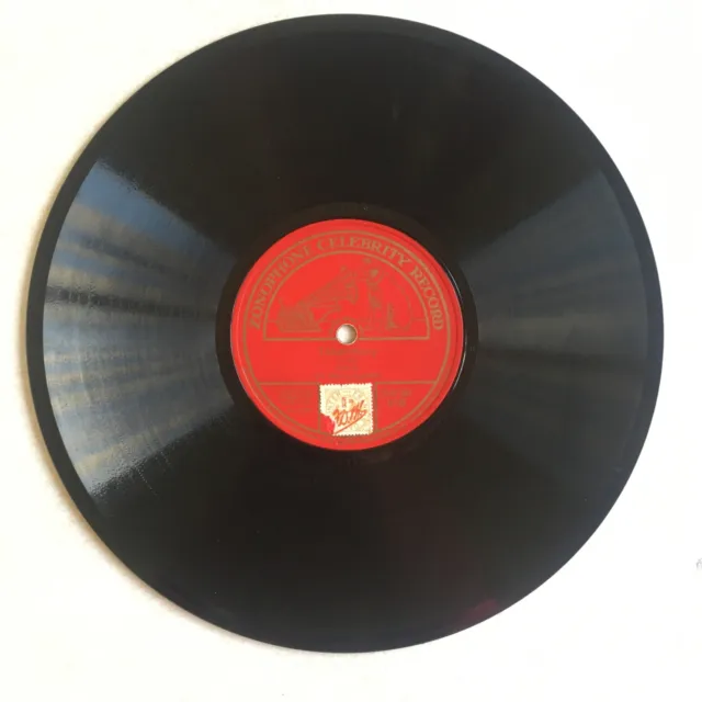 zonophone celebrity records: tobermory/foo the noo sung by harry lauder Record