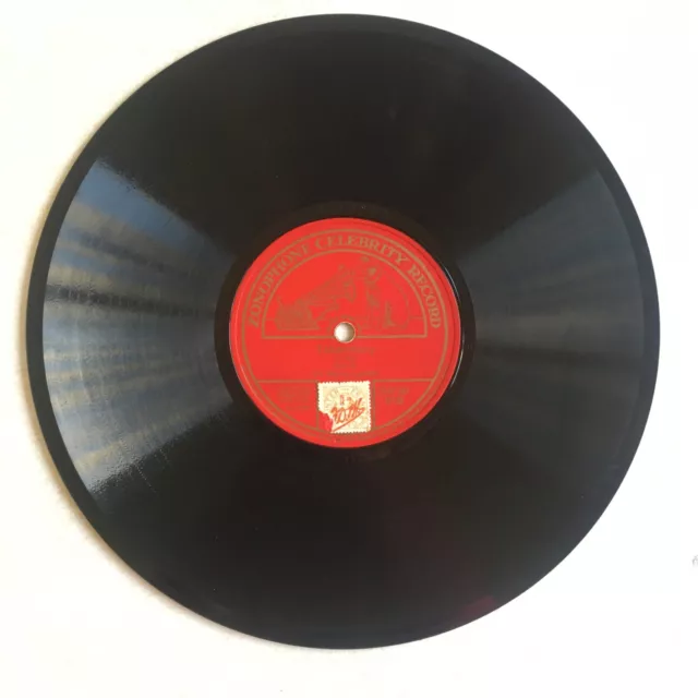 zonophone celebrity records: tobermory/foo the noo sung by harry lauder Record