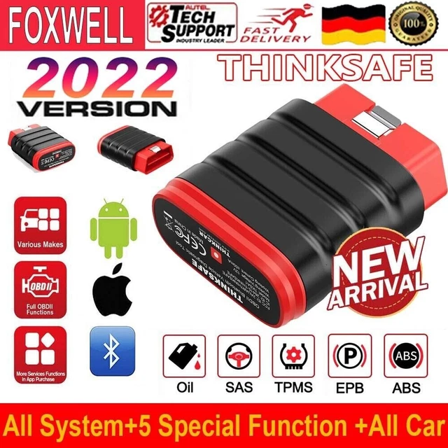 MAZDA CX5 OBD2 Bluetooth Dongle Auto Diagnose-Scanner-Kit Motor ABS SRS ...