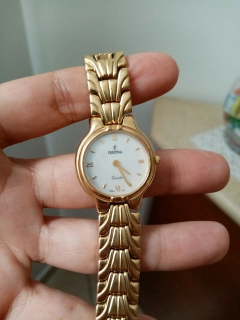 VENDO OROLOGIO DA Donna Festina Edizione Limitata placato in oro