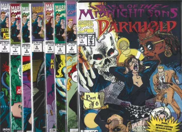 Darkhold Near Set / Lot Of 15  #1 2 3 4 5 6 7 8 9 10 11 12 13 15 16 (Nm-) Marvel