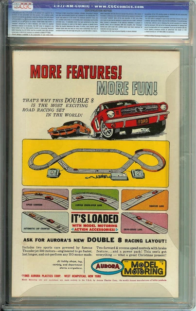 Doom Patrol #101 Cgc 9.4 Ow/Wh Pages // Robot Cover Twin Cities Pedigree 1966 2