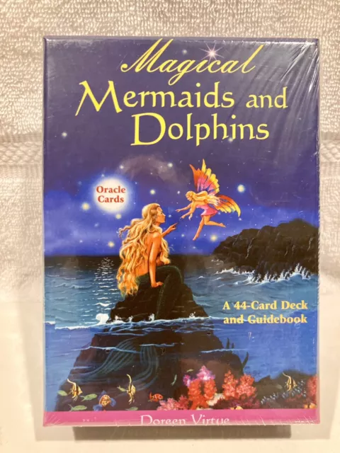 MAGICAL MERMAIDS AND DOLPHINS - Oracle 44 Card Deck by Doreen Virtue - BNISB