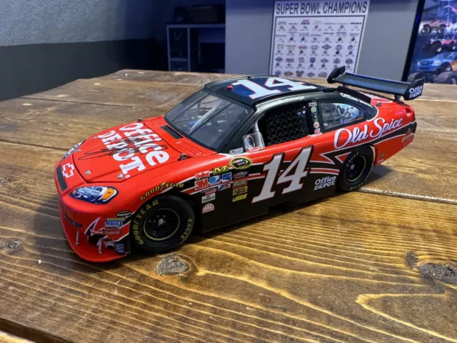 Signed Tony Stewart 1/24 diecast 2010 Office Depot