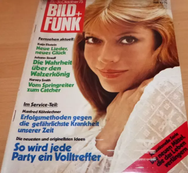 Bild und Funk Nr.43/1975  Katja Ebstein