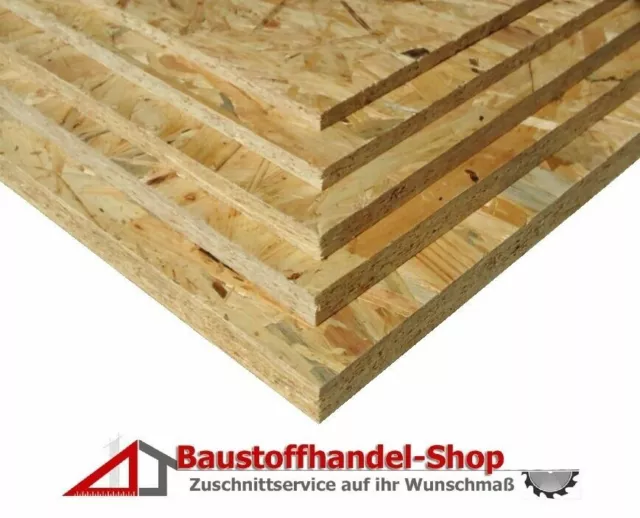 15mm OSB Grobspanplatte ab28€/m² Spanplatte Regalboden Bastelholz Holz ZUSCHNITT