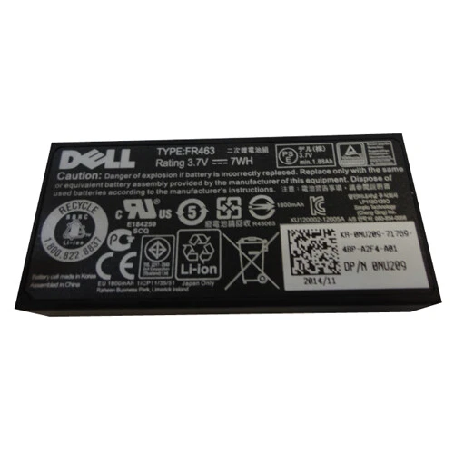 Dell PowerEdge R410 R510 R610 Raid Controller Battery Backup Unit Dell PowerEdge R410 R510 R610 Raid Controller Battery Backup Unit