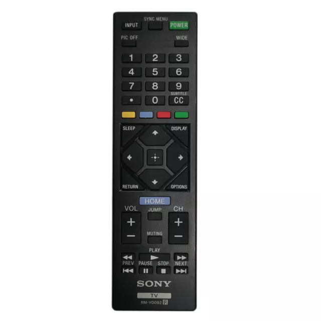 Mando a distancia compatible para Sony KDL-42V4100 KDL-46V4100 KDL-40W5100  KDL-46W5100 Plasma BRAVIA LCD LED HDTV TV