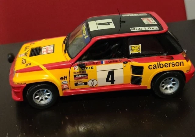 1/18 UNIVERSAL HOBBIES RENAULT 5 TURBO Tour De France Automobile 1980 #4
